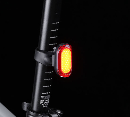 충전식 자전거 라이트 400mAh 화이트/레드/커스텀 LED 2-3시간 충전