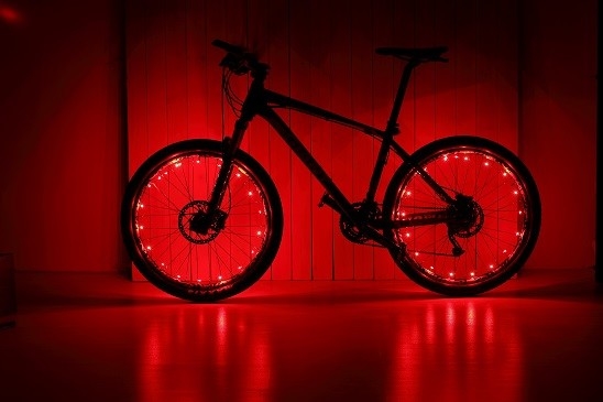 상수 3D 자전거는 LED 라이트 IPX4 ABS 화려한 방수를 말했습니다